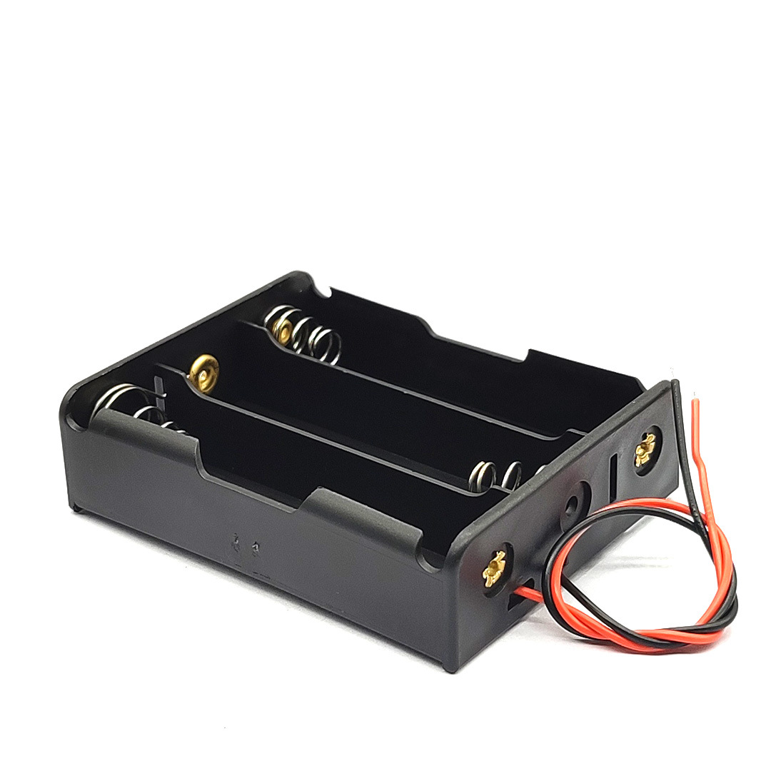 Battery Box 11.1V Three Sections 18650 Lithium Battery Holder with Protection Board Series Charging Set