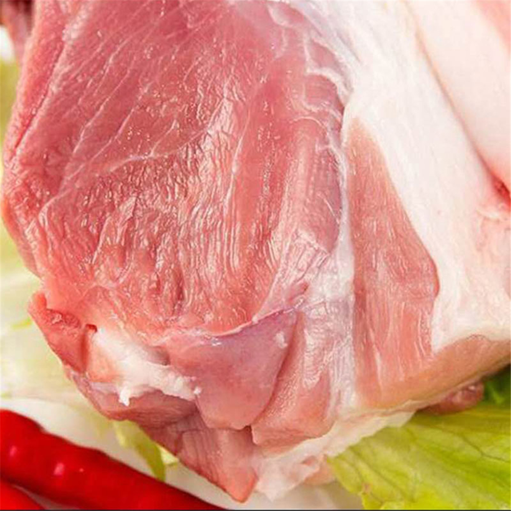 ii 冷鲜猪前腿肉500g/盒新鲜生鲜土猪肉腿肉