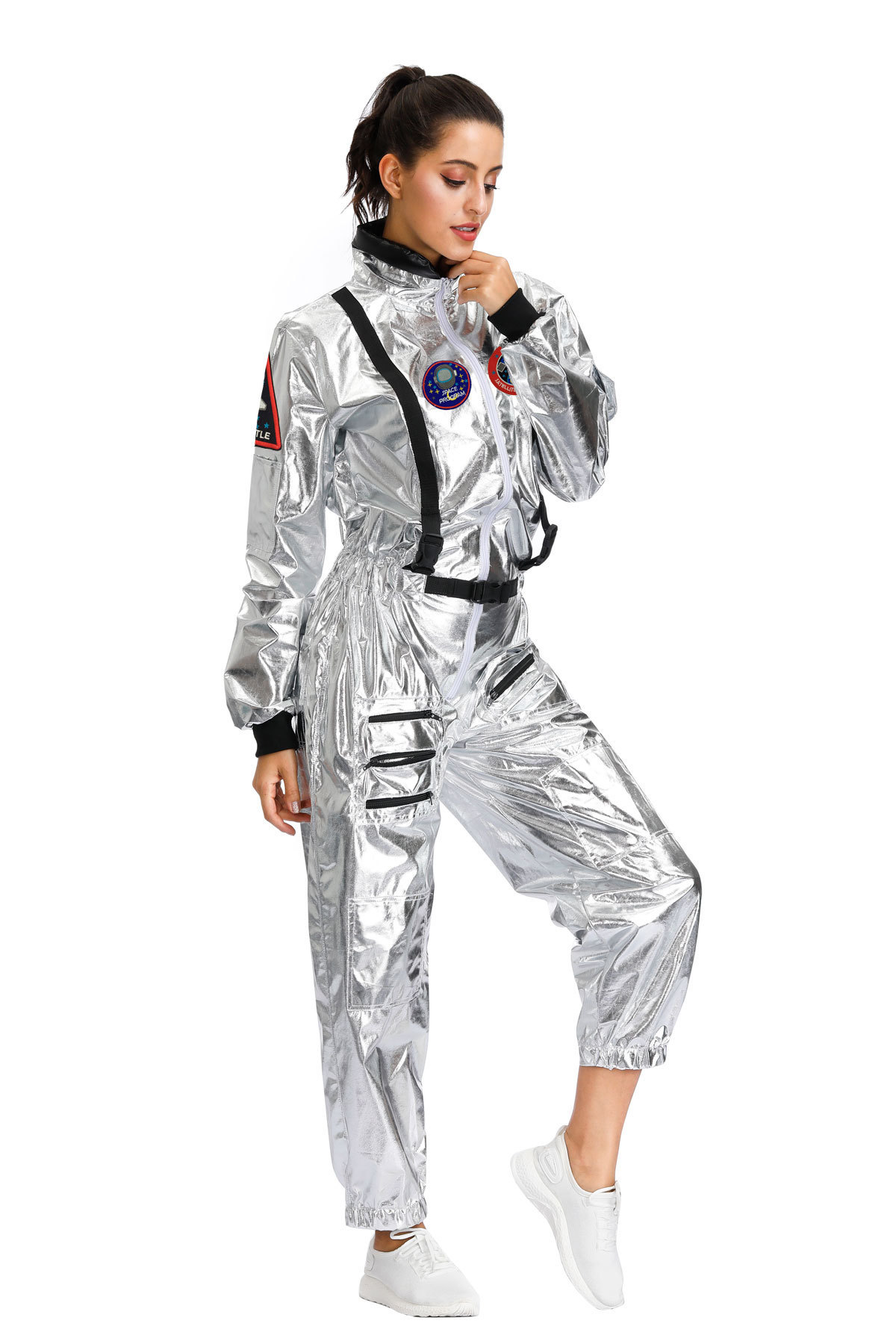 流浪地球太空宇航员情侣制服 万圣节cosplay派对飞行员扮演服装