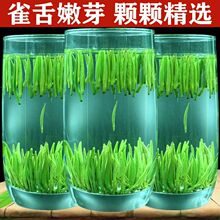 雀舌绿茶2023新茶叶贵州湄潭翠芽明前特级嫩芽春茶清香型毛尖散装