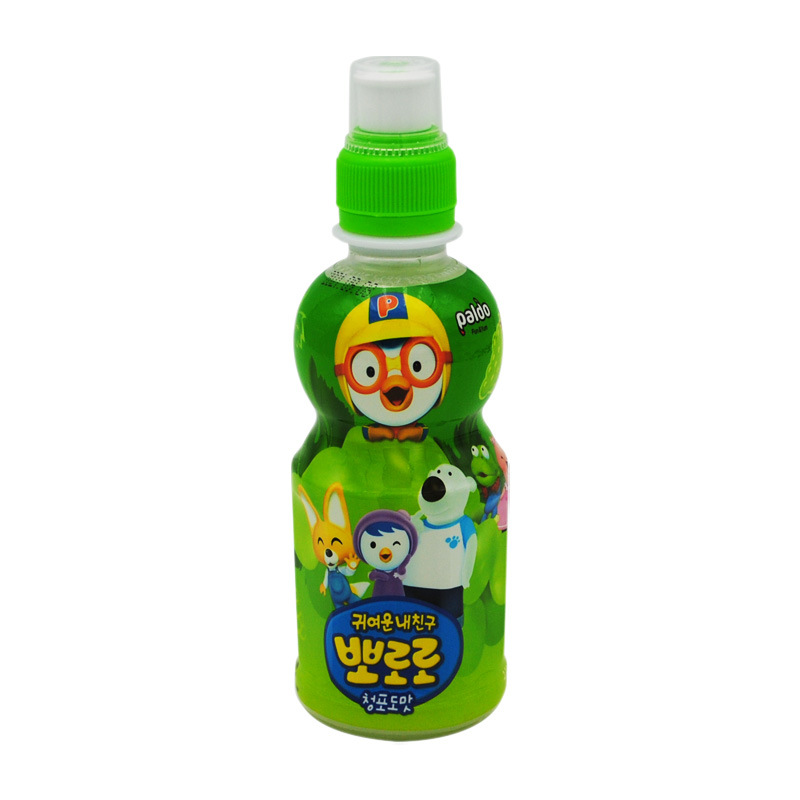 韩国 pororo 儿童饮料 网红果汁宝露露瓶 啵啵乐整箱