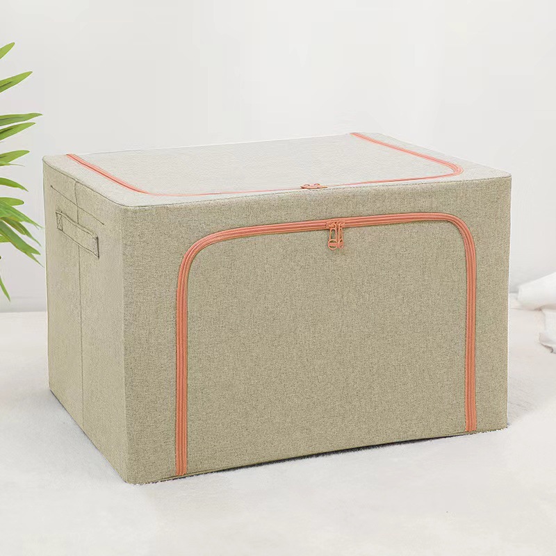 Spot Clothes Storage Box Fabric Sorting Box for Collection Wardrobe Storage Box Folding Home Storage Bag Toy Storage