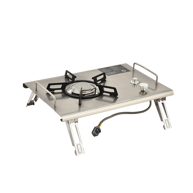Outdoor Camping Portable Folding Business Unit Igt Stove Gas Stove Camping Portable Gas Stove Igt Stove Desktop Camping Stove