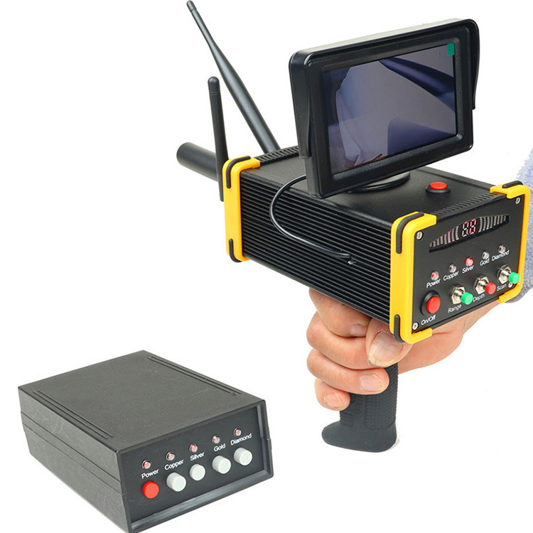 成像金属探测器户外远程搜索金银铜宝石新款地下10米探矿寻宝仪器