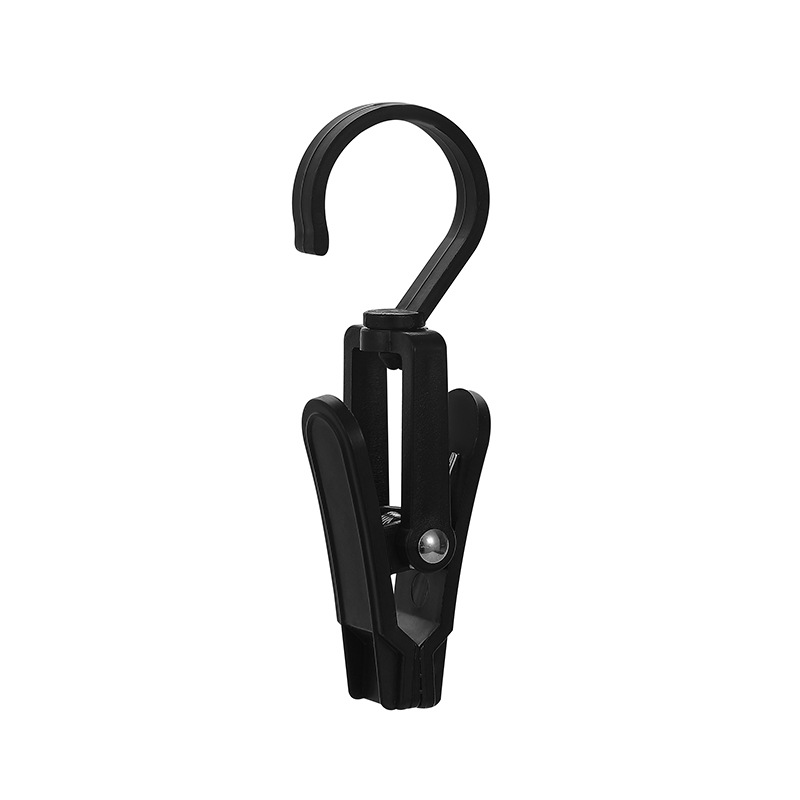 Multifunctional Plastic Clip Coat and Hat Clip Rotating Hook Curtain Clip Household Glove Clip Rotating Sock Clip