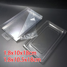 1.8x10x18cm现货PVC透明手机壳通用塑料包装盒可印刷烫金LOGO