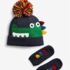 2023 new pattern Autumn and winter crocodile children baby knitting Wool Hat glove Two piece set Multiple sets of 2023 new pattern Autumn and winter crocodile children baby knitting Wool Hat glove Two piece set Multiple sets of