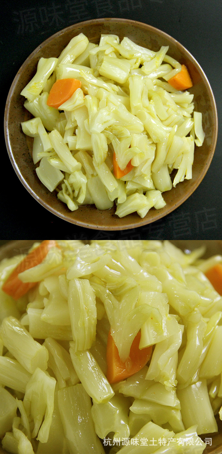 开味花菜梗腌制泡菜下饭菜凉菜台州酒店冷盘即食特产妈妈菜500g