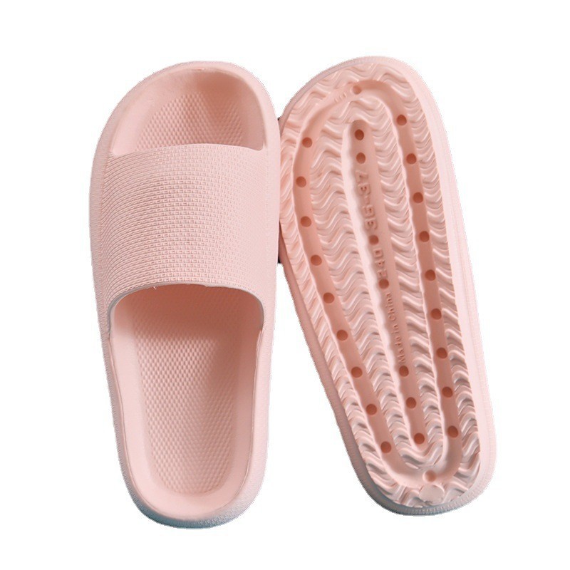 2023 New Style Sandals for Women Summer Couple Men's Outerwear Slip-on Slippers Indoor Household Non-Slip Bath