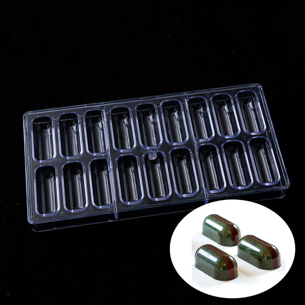 18连胶囊药丸巧克力模具蛋糕装饰模具塑料朱古力模具