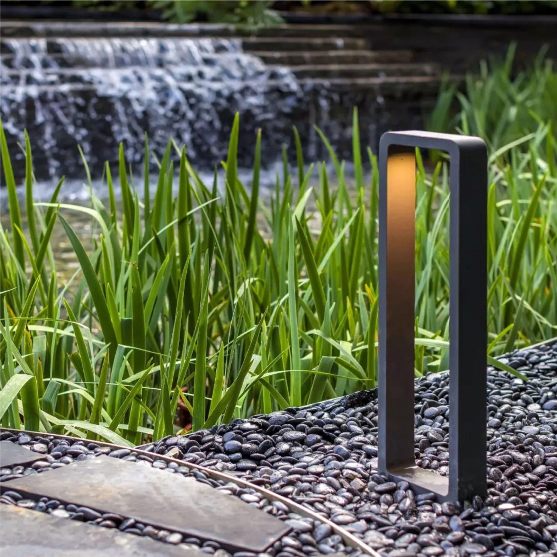 北欧简约led户外景草坪灯铸铝室外草地灯东方之门现代景观灯