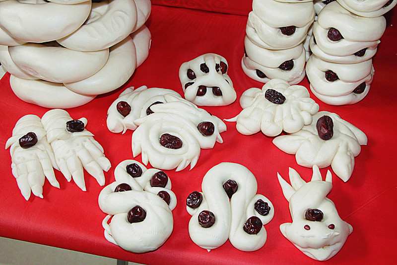 霍州年馍花馍 礼盒 5斤装10斤装临汾市山西特产 包邮馒头-阿里巴巴