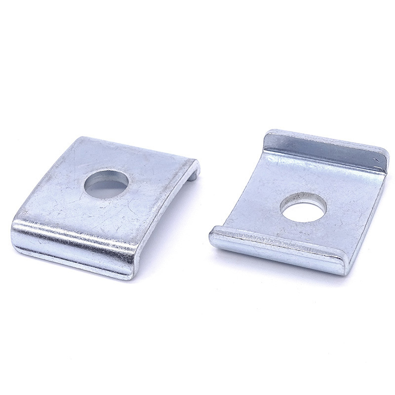 华司垫c型钢 镀锌4.8级抗震组合槽钢垫片 型钢扣垫连接件