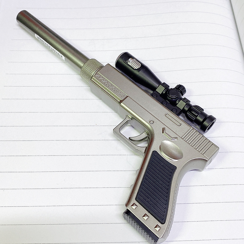 韩版创意造型玩具枪中性笔儿童小学生手枪水笔沙漠之鹰笔中学生男