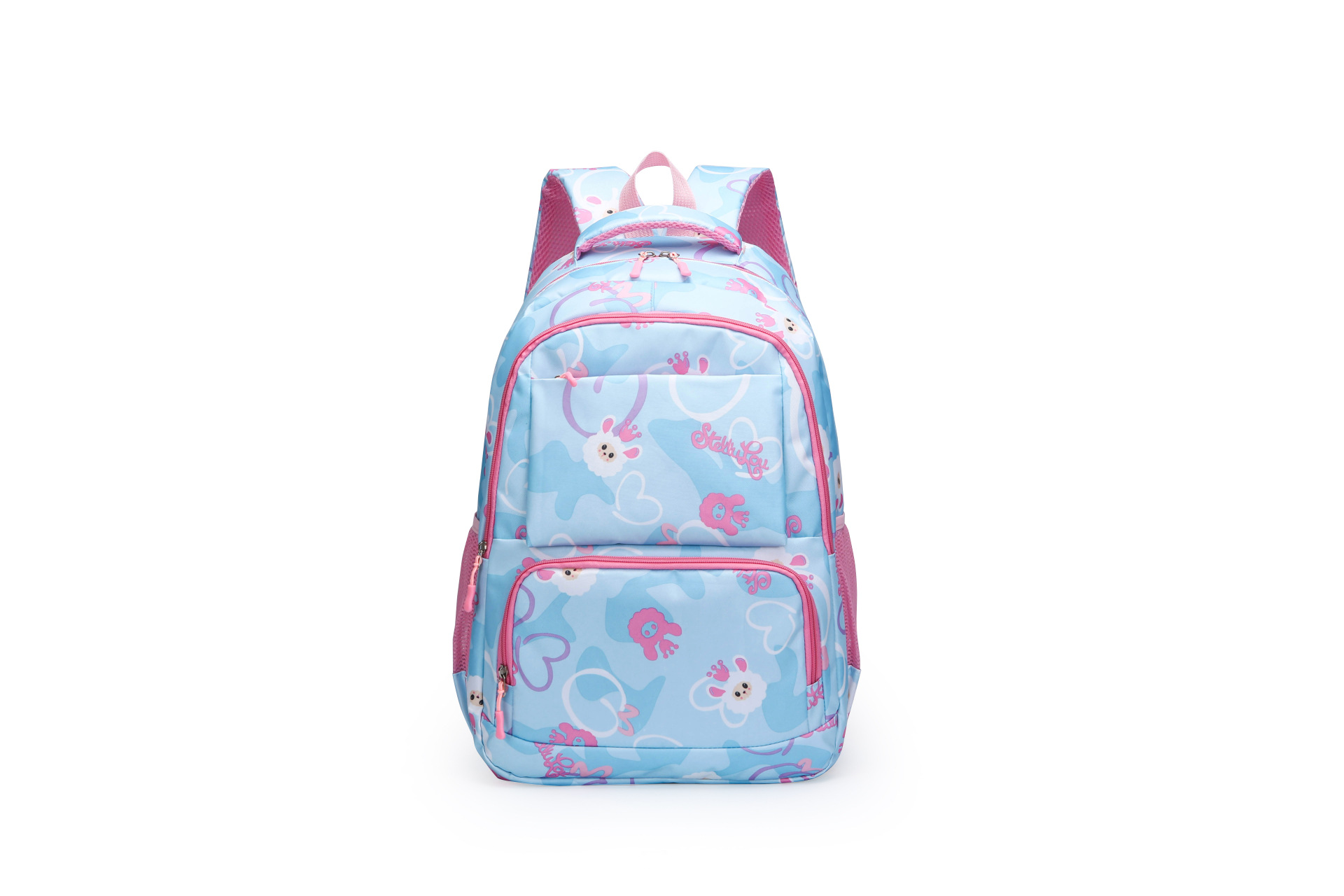 New Schoolbag Junior High School Student Ultra-Light Printing Large Capacity Backpack Travel High School Student Backpack