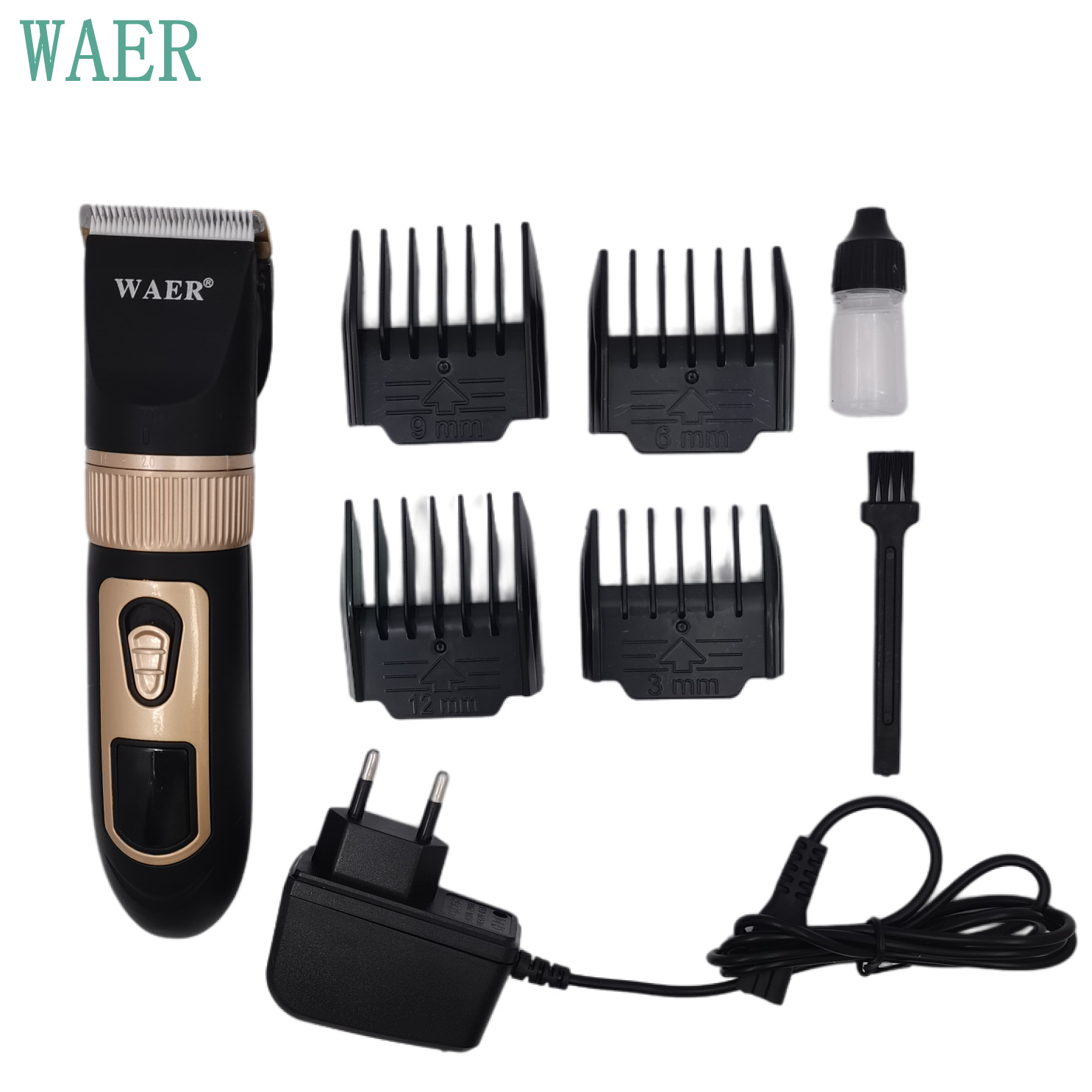 waer household electric hair clipper electric clipper rechargeable baby electrical hair cutter adult razor barber scissors