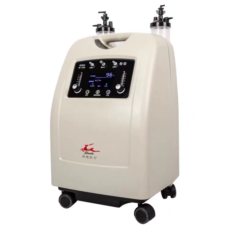 神鹿制氧机10升 5升医用制氧雾化智能老人孕妇家用氧气机高氧浓度