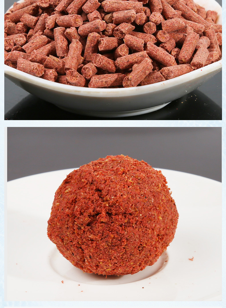 谷道香 麝香颗粒饵四季诱钓两用鲫鱼鲤鱼草鱼鱼饵料厂家供应