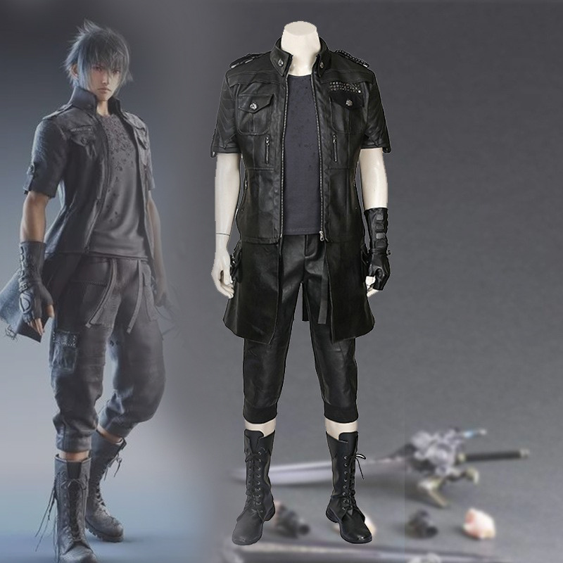 ff15最终幻想15男主cos诺克提斯路西斯伽拉姆cosplay服装鞋子全套
