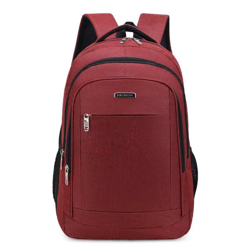 Fashion Backpack Men's Backpack Female Korean Junior High School High School and College Student Schoolbag Large Capacity Travel Laptop Bag