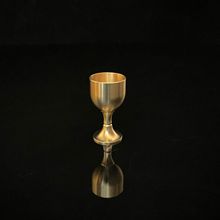 黄铜酒杯防摔白酒一口闷复古中式创意高档桌面摆件