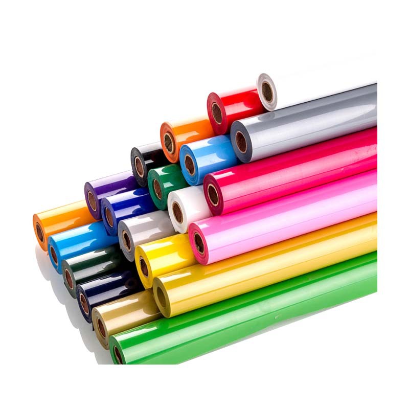 热转印刻字膜鸿彩实力工厂pet pu pvc服装打印膜回粘胶印雕刻膜