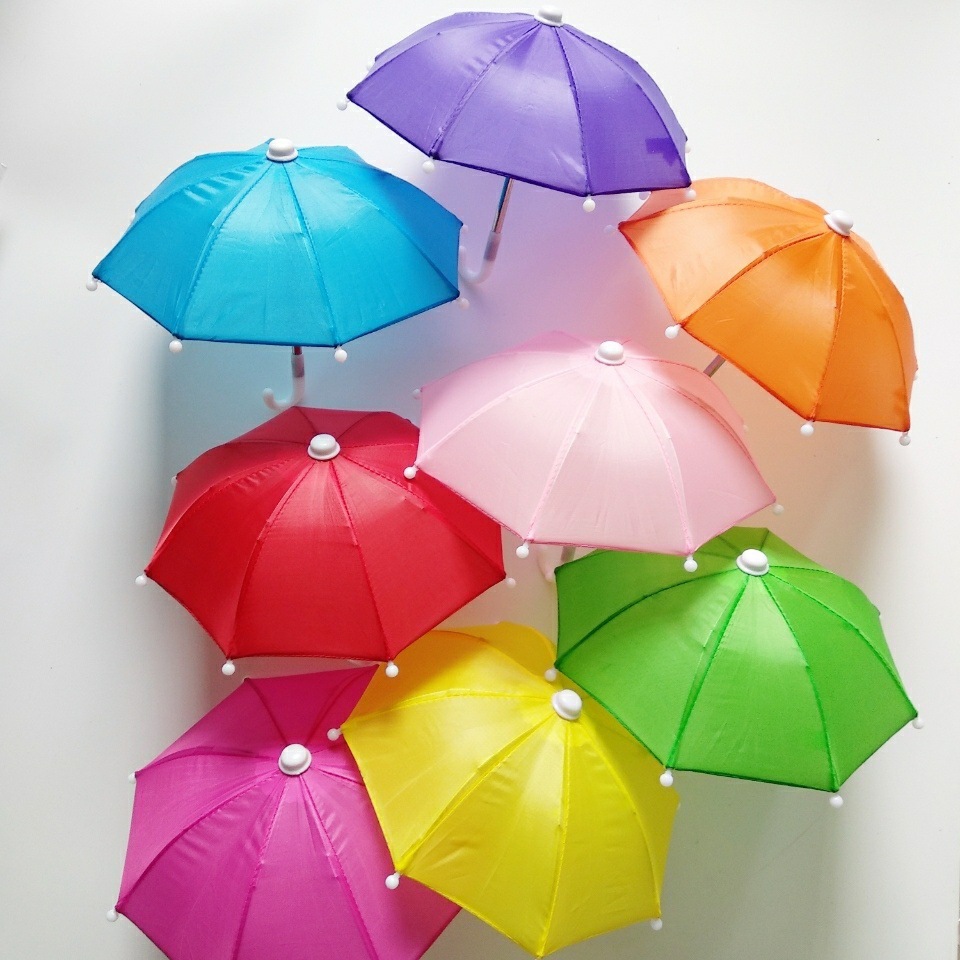 玩具伞小雨伞迷你小伞宝宝玩具机车小伞手机遮阳伞吊伞道具伞画画