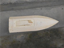 遥控船模木质手工拼装快艇o艇泵喷射艇船壳套材