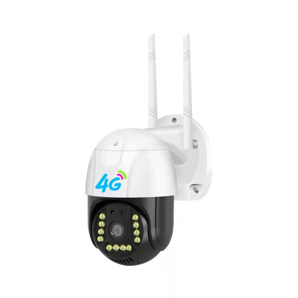 V380 4G无线WIFI监控摄像头 360度高清全彩夜视远程户外球机