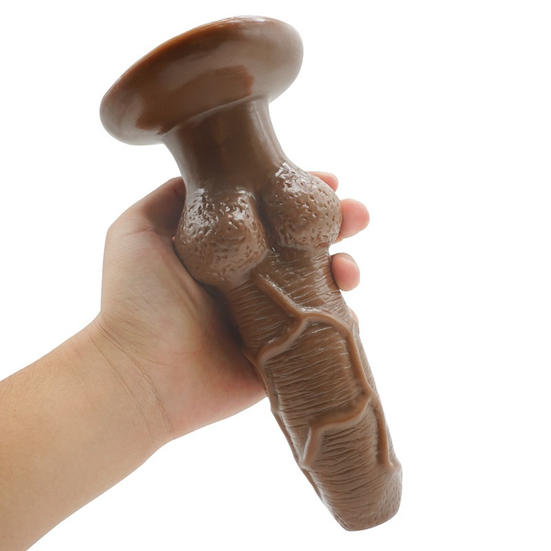 ad282羊屌 22cm动物仿真阳具 狼狗羊g点后庭假阴茎自慰成人用品-阿里