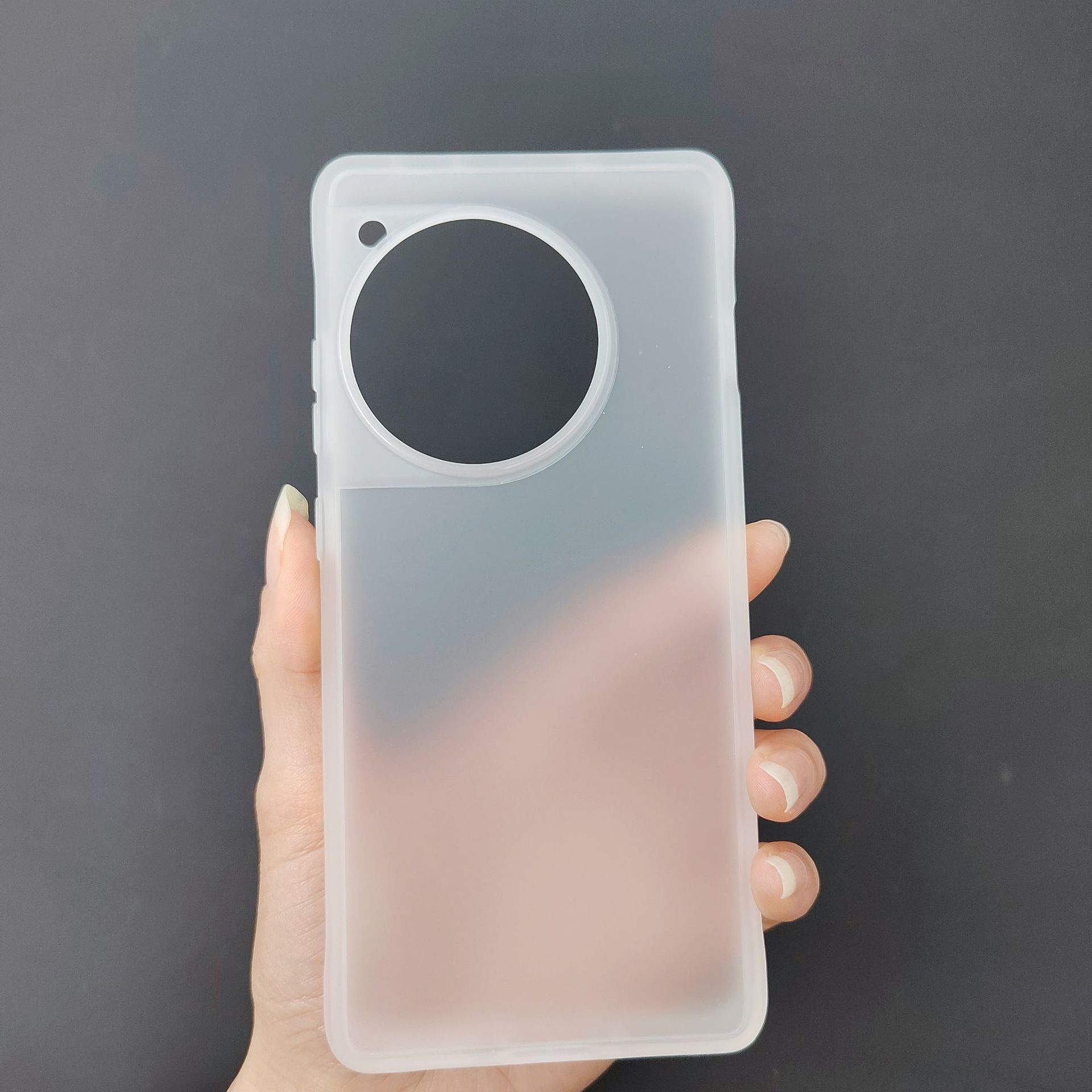 适用一加12r/ace3亚克力手机壳简约糖果色边框保护套12r/ace3