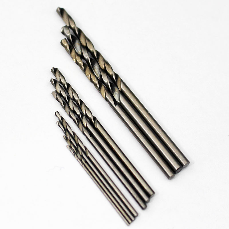 转头微型直柄麻花钻核桃金刚菩提珍珠打孔机电钻小钻头0.8-3.0mm