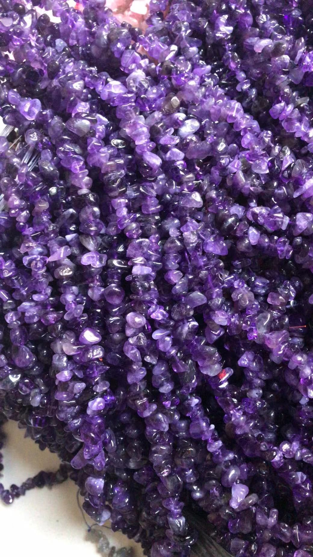 新品紫水晶碎石