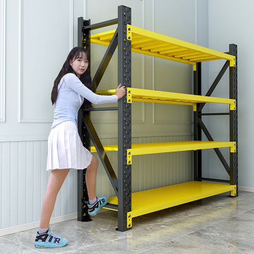 仓储货架仓库多层重型储物架储物间超市车库快递家用货物架收纳架