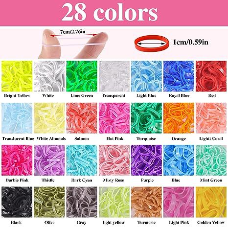 Cross-Border Hot Sale 28 Color Disposable Rubber Band 28 Plaid Dress Does Not Hurt Hair Girls Candy-Colored Hair Tie Color Small Rubber Band