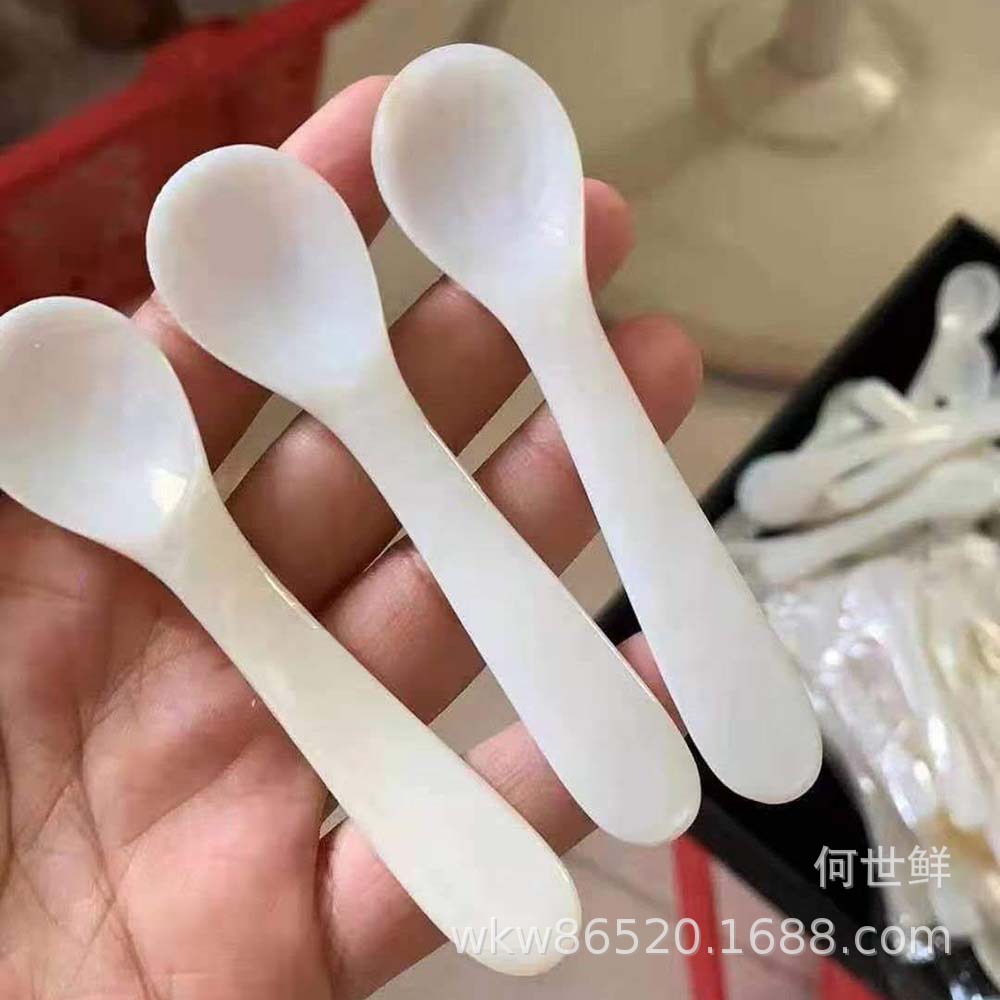 Shell Spoons Wholesale a Large Number of Caviar Spoons Coffee Spoon Seasoning Spoon Consult the Seller's Style Details about the Price