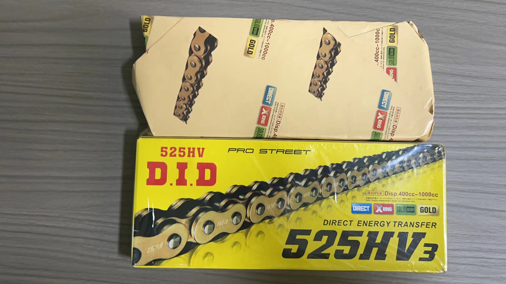 摩托车加厚链条油封链条 428 520 525 530 静音链条解决异响通用