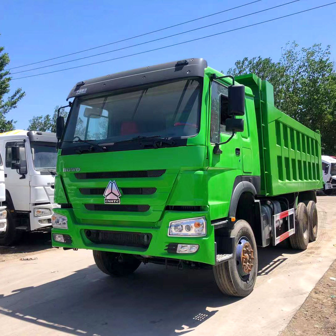 转让howo二手土方运输翻斗车 后八轮渣土车 双桥自卸车豪沃垃圾车