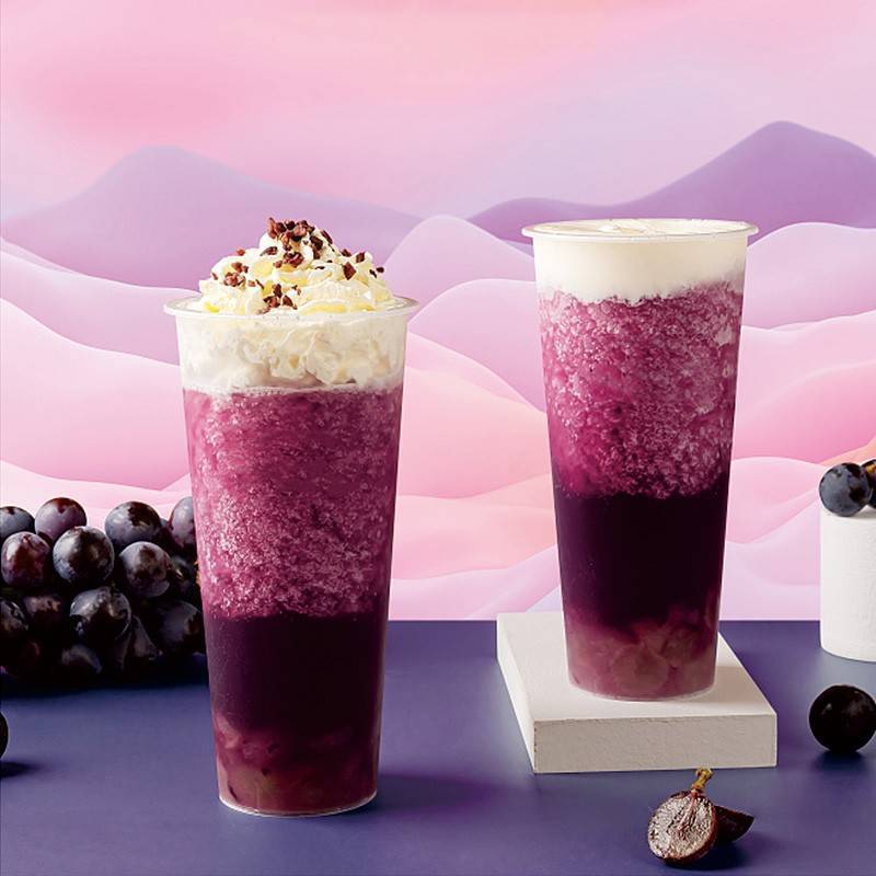 nfc葡萄汁1kg鲜榨冷冻果汁非浓缩多肉葡萄饮品奶茶店原料