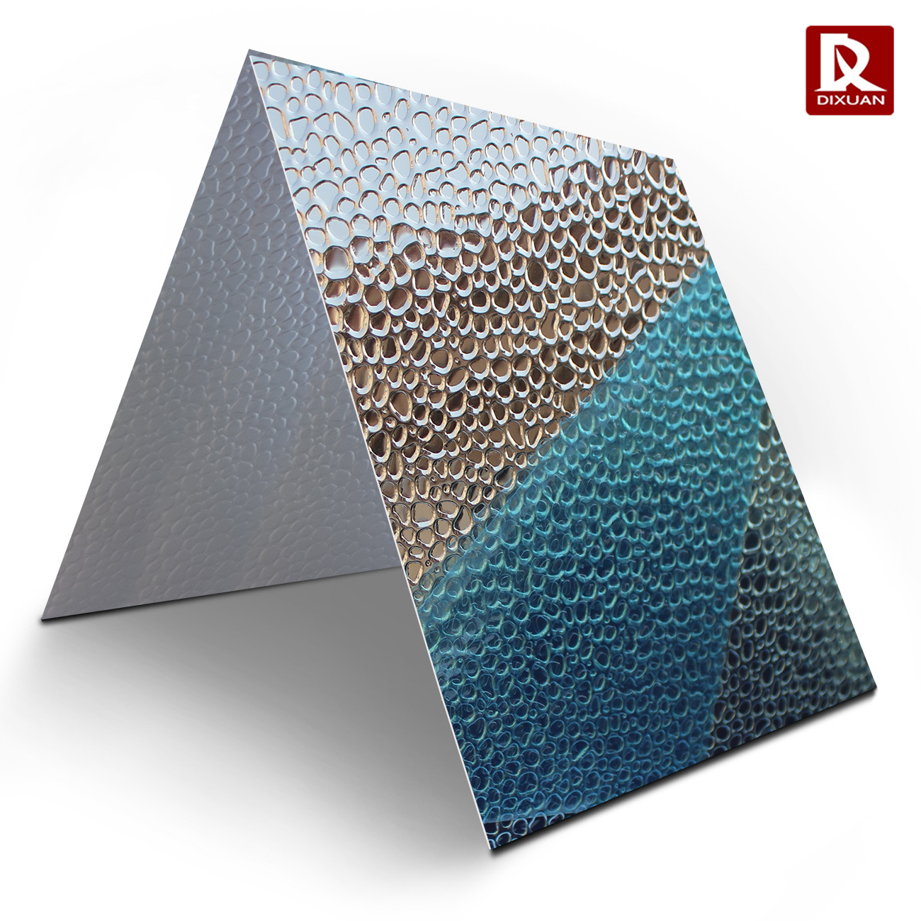 锤纹植物照明灯高反光罩反射率 85% 95%定制加工豆纹压花镜面铝板