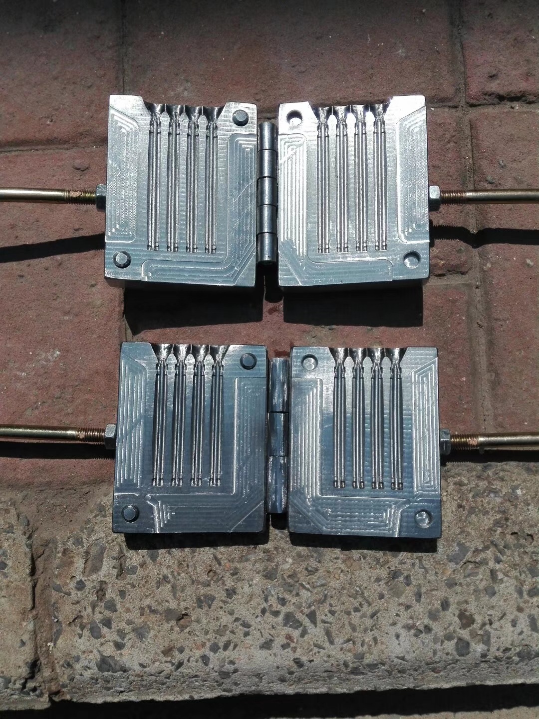 路亚铅坠模具渔具鱼网菱形坠模具撒网铅坠模具-阿里巴巴