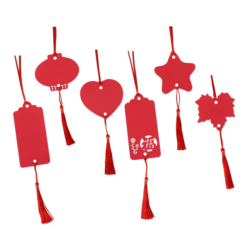 虎年中国风烫金镂空吊牌许愿卡祈福卡乔迁喜牌特制春节卡片