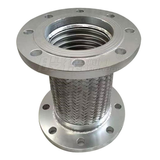 不锈钢金属软管法兰金属波纹软连接 钢丝编织金属波纹管工业 定制