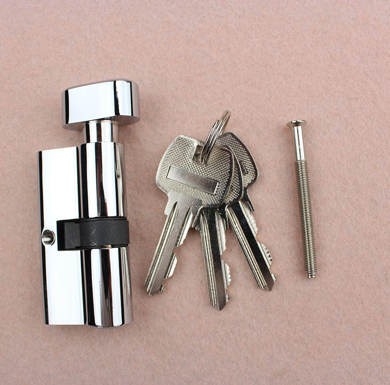 室内门房门通用型锁芯 卧室房间木门抛光锁芯小70锁芯锁具五金