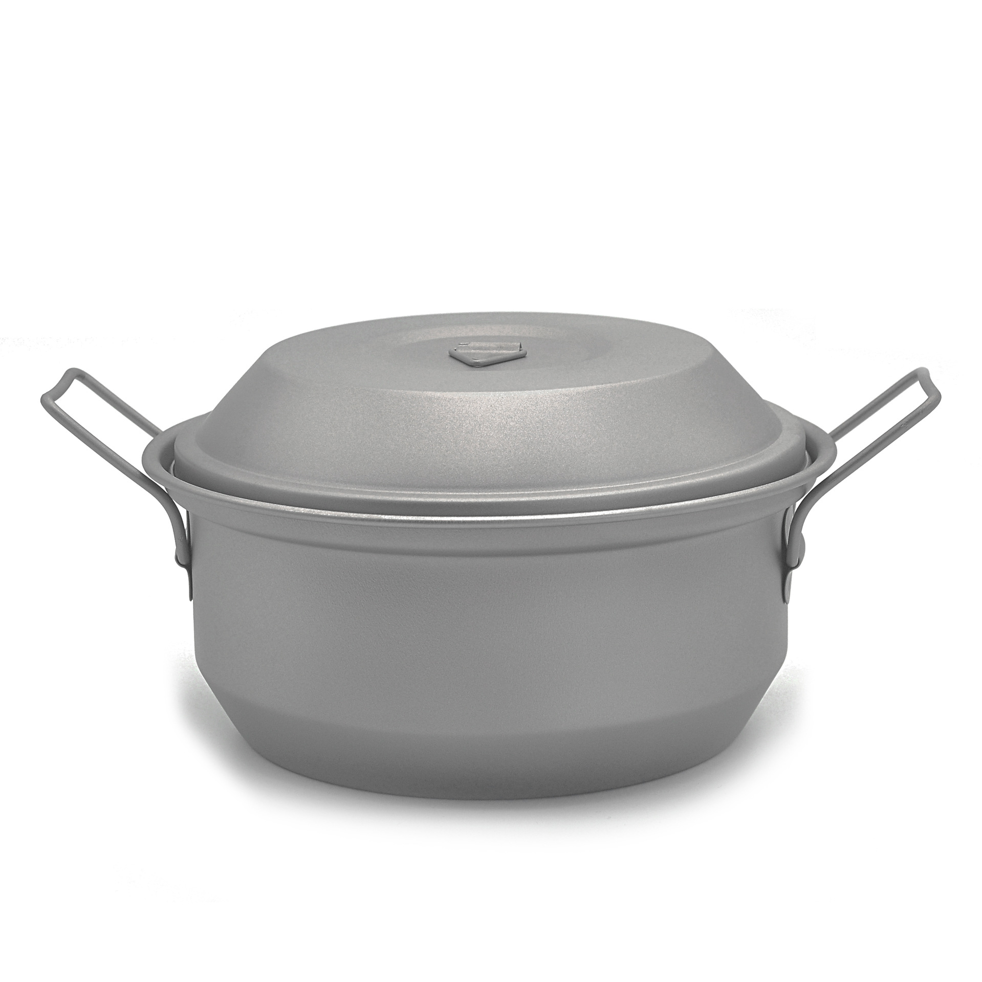 钛锅可折叠柄带盖野营露营餐具户外运动便捷纯钛锅子