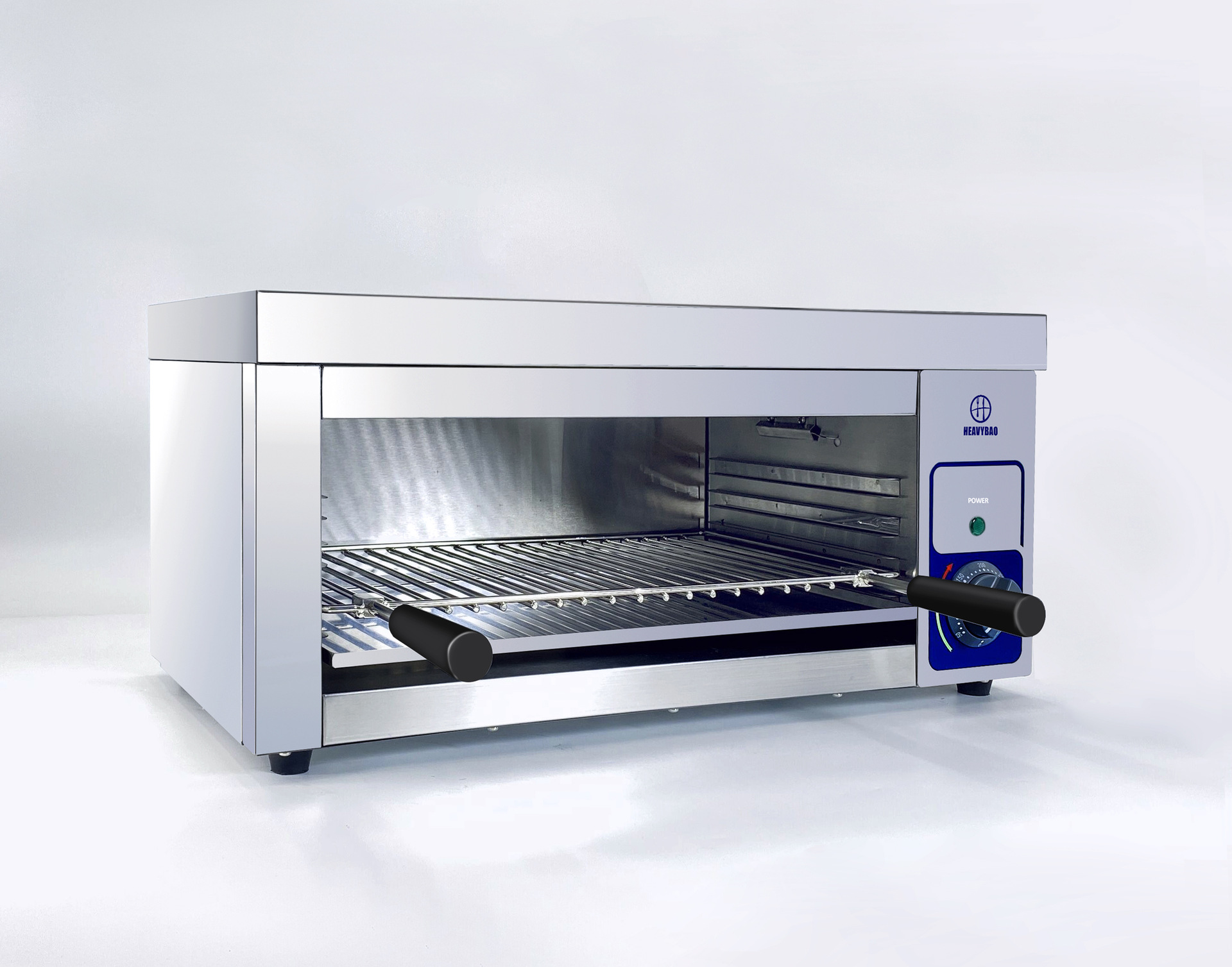 304不锈钢台式升降面火炉西式面火烤炉可调节烤面包机烤肉烧烤炉