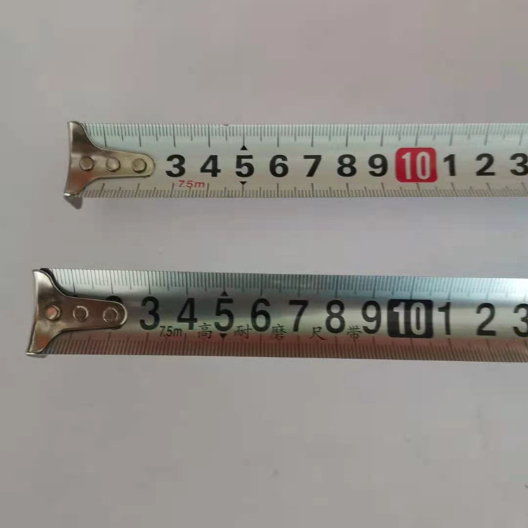 厂家批发蜗牛款卷尺5 m 家用工程日用量具钢卷尺 卷尺
