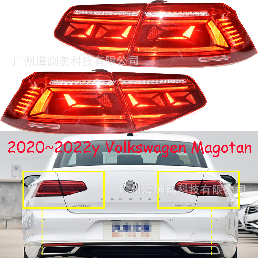 适用于大众迈腾尾灯刹车灯led包围灯2020～2023款