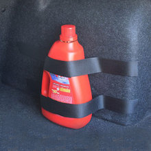 4Pcs/Set Car Fire Extinguisher Sticker nylon tape Belt Net跨