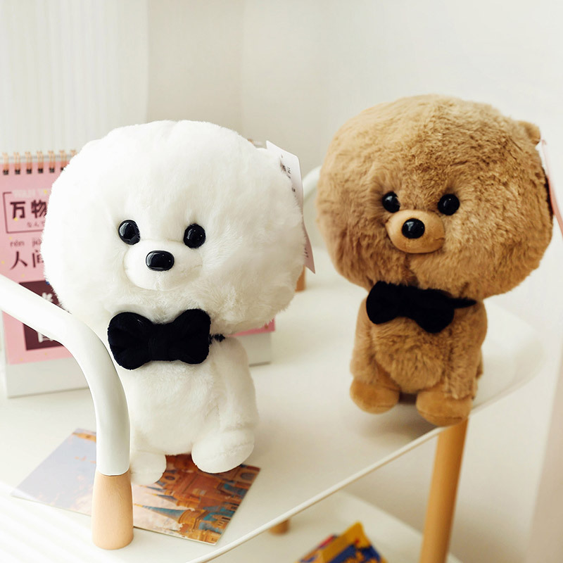 可爱比熊宝宝公仔毛绒玩具女生床上陪睡公仔女生生日礼物厂家批发